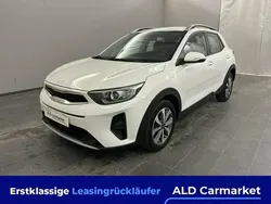 (aud) schneeweiss/orange Gebraucht 2022 Kia Stonic Spirit SUV | 21.990 € (Fairer Preis)