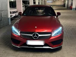 Rot Gebraucht 2016 Mercedes C220 AMG line Coupé | 21.600 € (Fairer Preis)