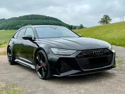 Schwarz Gebraucht 2022 Audi RS6 Ambiente Kombi | 109.790 € (Teuer)