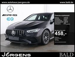 Schwarz kosmosschwarz metallic Gebraucht 2024 Mercedes CLA35 AMG AMG Kombi | 47.690 € (Fairer Preis)