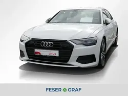 Gletscherweiß metallic Gebraucht 2021 Audi A6 Advanced Limousine | 35.440 € (Superpreis)