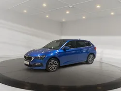 Raceblau metallic met. Gebraucht 2022 Skoda Scala Style Kleinwagen | 18.970 € (Fairer Preis)