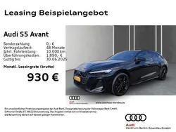 Schwarz Neu 2025 Audi S5 Kombi | 79.444 € (Superpreis)