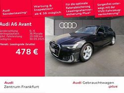 Mythosschwarz metallic Gebraucht 2024 Audi A6 S-Line Kombi | 54.470 € (Teuer)