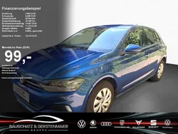 Blau Gebraucht 2021 VW Polo Comfortline Kleinwagen | 15.410 € (Fairer Preis)