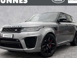 Grau (eigergrey metallic) Gebraucht 2020 Land Rover Range Rover Sport SVR SUV | 68.659 € (Etwas zu teuer)