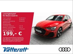 Rot Neu 2024 Audi A3 Sportback S-Line Limousine | 40.490 € (Guter Preis)