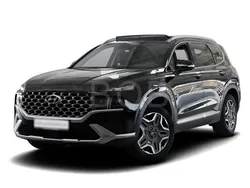 Schwarz Gebraucht 2023 Hyundai Santa Fe Prime SUV | 50.395 € (Teuer)
