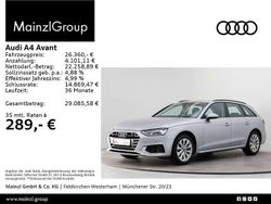 Florettsilber metallic Gebraucht 2022 Audi A4 Advanced Plus Kombi | 26.360 € (Fairer Preis)