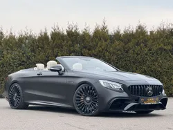 Silber Gebraucht 2019 Mercedes S63 AMG AMG Cabrio | 117.900 € (Etwas zu teuer)