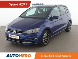Blau Gebraucht 2018 VW Golf Sportsvan Join Van / Kleinbus | 15.740 € (Fairer Preis)