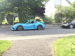 Blau Gebraucht 2021 Porsche 718 Cayman GT4 Coupé | 105.000 € (Superpreis)