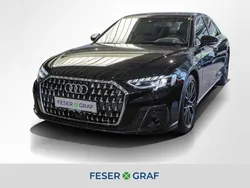Brillantschwarz Gebraucht 2023 Audi A8 Ambiente Limousine | 65.770 €