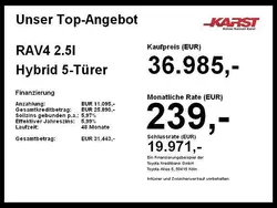 Tokiorot perleffekt Gebraucht 2024 Toyota RAV4 Hybrid Team SUV | 36.985 € (Superpreis)