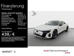 Ibisweiß Gebraucht 2022 Audi e-tron GT quattro Sport Limousine | 50.890 € (Guter Preis)