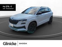 Moonweiss metallic Gebraucht 2022 Skoda Karoq SportLine SUV | 28.980 € (Fairer Preis)