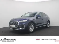 Navarrablau metallic Gebraucht 2022 Audi Q5 Sportback S-Line SUV | 38.880 € (Guter Preis)