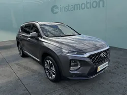 Grau Gebraucht 2020 Hyundai Santa Fe Premium SUV | 32.630 € (Fairer Preis)