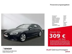 Mythosschwarz metallic Gebraucht 2023 Audi A4 S-Line Kombi | 37.880 € (Superpreis)