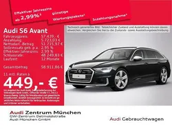 Brillantschwarz Gebraucht 2023 Audi S6 Design Kombi | 57.439 € (Guter Preis)