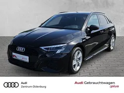 Mythosschwarz metallic Gebraucht 2023 Audi A3 S-Line | 28.979 € (Guter Preis)