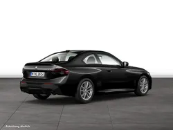 Black sapphire metallic Gebraucht 2024 BMW 218 Shadowline Coupé | 35.764 € (Fairer Preis)