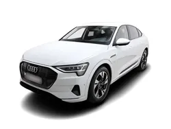 Weiss Gebraucht 2021 Audi e-tron Sportback Advanced Plus SUV | 37.781 €