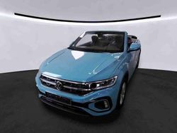 Blau Gebraucht 2024 VW T-Roc Cabriolet R-line Cabrio | 31.900 € (Fairer Preis)