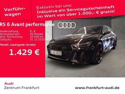 Mythosschwarz metallic Gebraucht 2025 Audi RS6 Performance Kombi | 125.480 € (Fairer Preis)