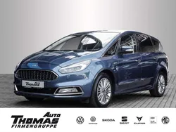Chromablau metallic Gebraucht 2019 Ford S-MAX Vignale Van / Kleinbus | 26.489 € (Fairer Preis)