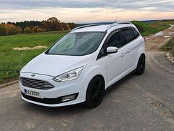 Weiß Gebraucht 2016 Ford Grand C-Max Titanium Van / Kleinbus | 9.200 € (Teuer)