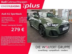 Distriktgrün metallic Gebraucht 2024 Audi A1 S-Line Kleinwagen | 25.474 € (Fairer Preis)