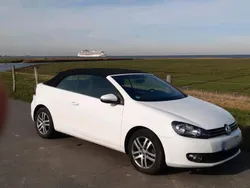 Weiß Gebraucht 2011 VW Golf Cabriolet Cabrio | 5.000 € (Etwas zu teuer)