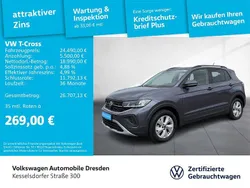 Grau Gebraucht 2024 VW T-Cross Life SUV | 24.490 € (Fairer Preis)