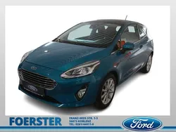 Blau Gebraucht 2018 Ford Fiesta Titanium Kleinwagen | 12.980 € (Teuer)
