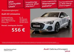 Gletscherweiß metallic Gebraucht 2025 Audi A3 S-Line Limousine | 40.770 € (Guter Preis)