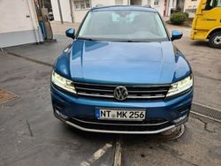 Blau metallic Gebraucht 2016 VW Tiguan Highline SUV | 20.500 € (Fairer Preis)