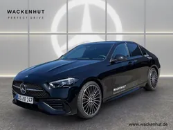 Metalliclack obsidianschwarz Gebraucht 2025 Mercedes C300 AMG Limousine | 53.390 € (Etwas zu teuer)