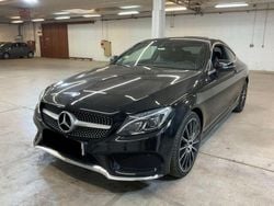 Schwarz Gebraucht 2017 Mercedes C180 AMG line Coupé | 15.000 € (Superpreis)
