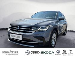 Grau Gebraucht 2021 VW Tiguan Elegance SUV | 28.750 € (Guter Preis)