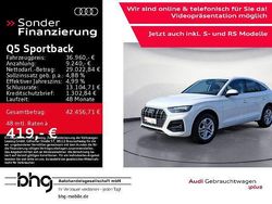Weiß Gebraucht 2022 Audi Q5 Sportback Advanced SUV | 36.960 € (Etwas zu teuer)