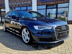 Mondscheinblau metallic Gebraucht 2015 Audi A6 S-Line Kombi | 16.900 € (Guter Preis)