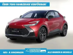 Emotional red metallic / dach: schwarz Neu 2025 Toyota C-HR Lounge SUV | 38.980 € (Superpreis)