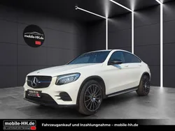 Weiß Gebraucht 2018 Mercedes GLC250 AMG line SUV | 36.990 € (Teuer)
