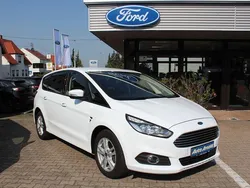 Frozen white Gebraucht 2019 Ford S-MAX Business Edition Van / Kleinbus | 21.990 € (Superpreis)