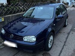 Blau Gebraucht 2003 VW Golf IV Ocean Kleinwagen | 800 € (Superpreis)