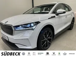 Moonweiß Gebraucht 2022 Skoda Enyaq iV Lodge SUV | 36.590 € (Teuer)