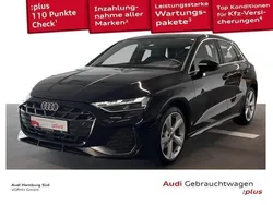 Mythosschwarz metallic Gebraucht 2024 Audi A3 S-Line Limousine | 35.440 € (Fairer Preis)