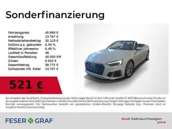Gletscherweiß metallic/verd... Gebraucht 2023 Audi A5 Cabriolet S-Line Cabrio | 45.890 € (Fairer Preis)