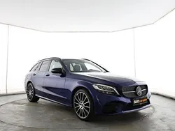 Blau Gebraucht 2019 Mercedes C300 AMG line Limousine | 28.950 € (Fairer Preis)